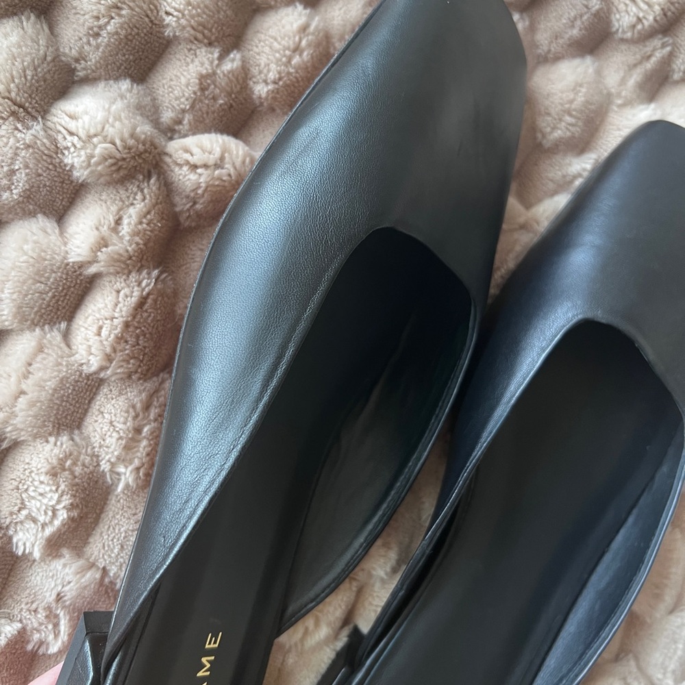 FRAME Black Leather Le Town Mules - Picture 3 of 13